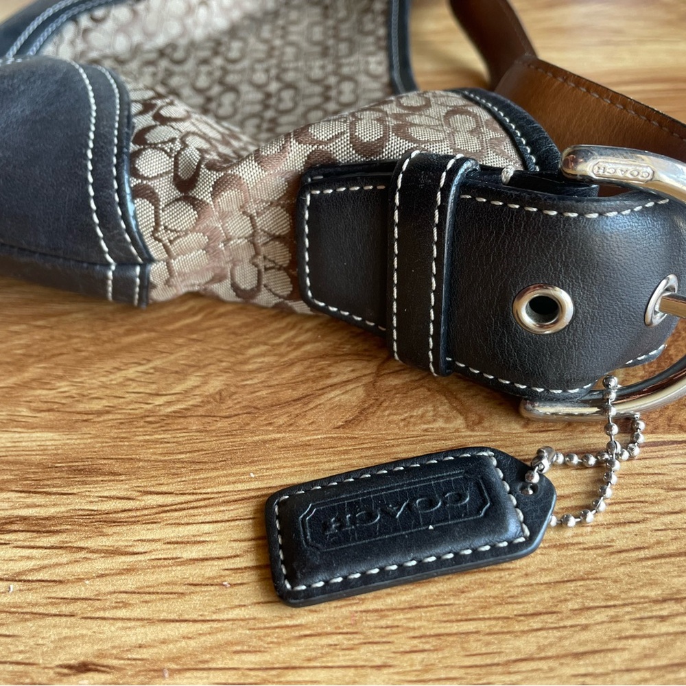 Coach | Signature Collection Shoulder Bag w/ Dust Bag & Papers - Vintage - Picture 10 of 14